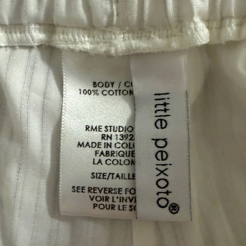 Little Pexito White Lace Trim Two-Piece Set Size Small